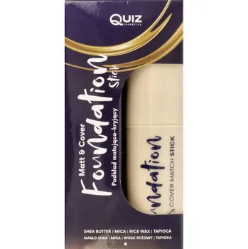 Podkladová báze na tvář QUIZ Matující Podkladová Báze v tyčince, odstín 02 Natural