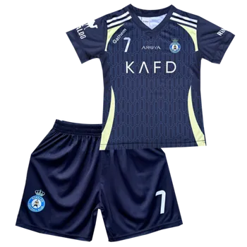 Numberoplus Dětský fotbalový dres komplet - Al Nassr Ronaldo Gathem Velikost: 11 roků (vel.140)