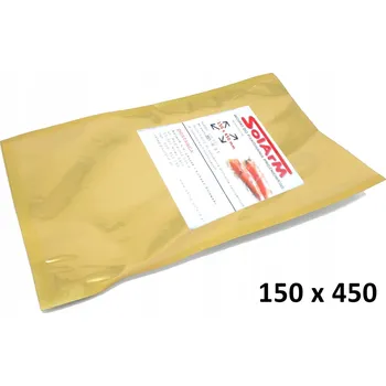 METALIZOVANÉ SÁČKY PRO VAKUOVÉ BALENÍ 15 x 45 cm, 100 ks