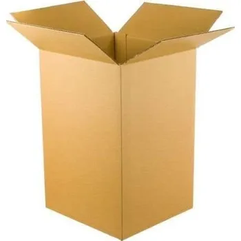 Obalový materiál Kartonová krabice klopová 300x300x400 mm 5VVL BC 590g/m2 hnědá - paleta 320 ks