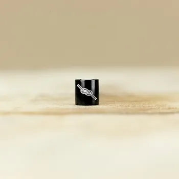 Dětské navlékací korálky Uzel, lezení Barva: Černá