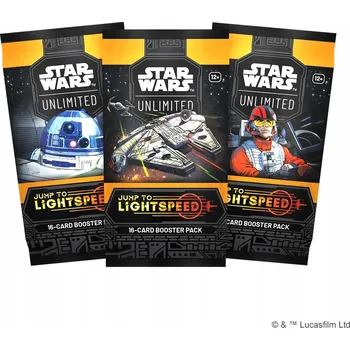 Desková hra Star Wars: Unlimited - Skok do hyperprostoru - Booster Box ZAPEČETĚNÝ
