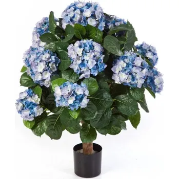 umělá květina Hydrangea Blue umělá V 62 cm