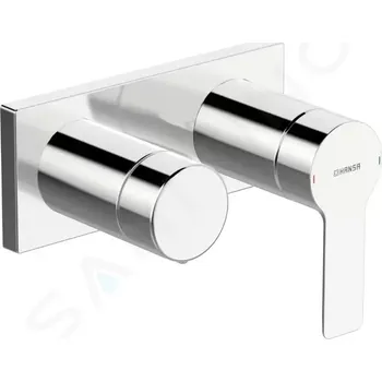 Vodovodní baterie Hansa Ligna Baterie pod omítku pro 2 spotřebiče, chrom, 44559583