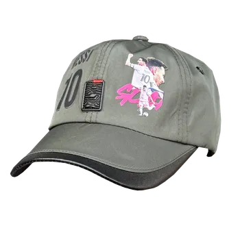 Kšiltovka Numberoplus Dětská fotbalová kšiltovka - Lionel Messi 10 Barva: Šedá