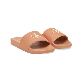 Pánská obuv Nazouváky Calvin Klein Jeans Slide Monogram Wn YW0YW01835 Korálová 41