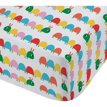 Prostěradlo Napínací dětské prostěradlo na jednolůžko 90x190 cm Curious Caterpillar – Catherine Lansfield ID_1747318