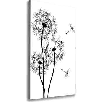 Obraz Vertikální Vertikální Foto obraz na plátně do obýváku Pampelišky