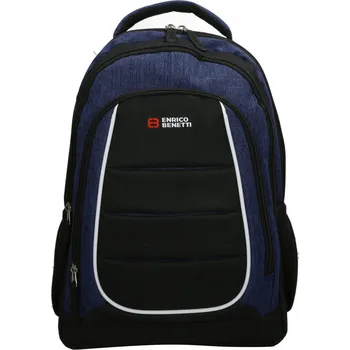Městský batoh Enrico Benetti Campus 47233 batoh černá/modrá