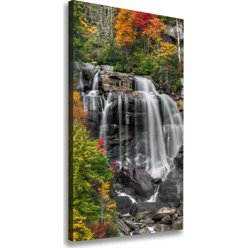 Obraz Vertikální Foto obraz na plátně Vodopád podzim