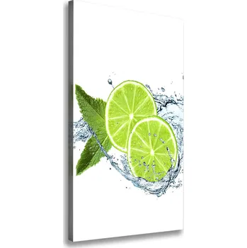 Obraz Vertikální Moderní obraz canvas na rámu Limetky