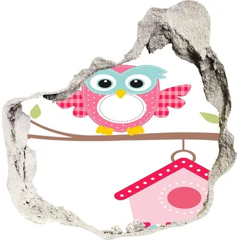 Fototapeta Samolepící nálepka na zeď Sova na větvi