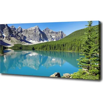 Obraz Foto obraz na plátně Jezero v horách