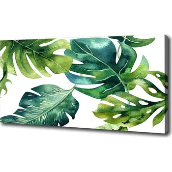 Obraz Foto obraz na plátně do obýváku Tropické listí