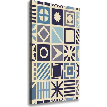Obraz Vertikální Foto obraz na plátně Geometrické pozadí