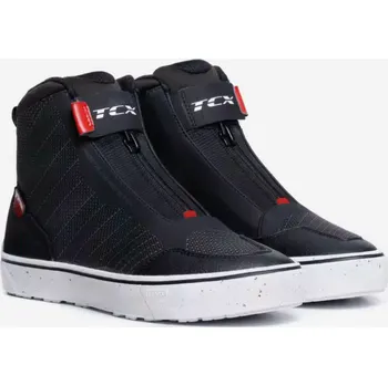 Moto obuv Dámské moto boty TCX IKASU WP černo/tmavě červené - Velikost 37