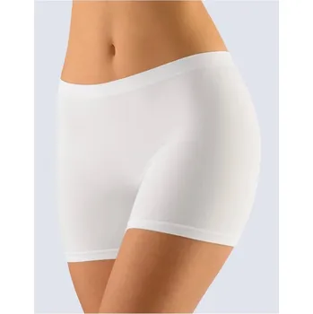 Souprava dámského spodního prádla Gina dámské 03009 Kalhotky boxer bezešvé Barva: Bílá, Velikost: M/L