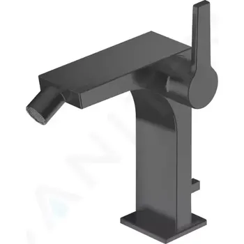 Keuco Edition 11 Bidetová páková baterie s výpustí, černý chrom kartáčovaný, 51109130000