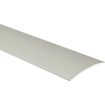 Podlahová lišta Profilteam přechodová lišta samolepící oblá 60x2700 Inox E07