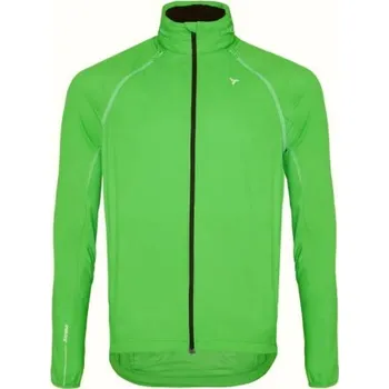 Cyklistické oblečení pánská větruodolná bunda SILVINI Vetta - 4141 green, XL