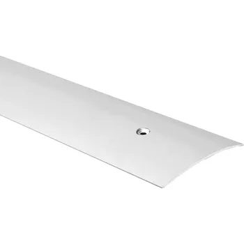 Podlahová lišta Profilteam přechodová lišta šroubovací oblá 40x2700 Stříbrná E01