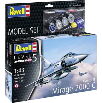 Plastikový model Revell Dassault Mirage 2000C (1:48) (sada)