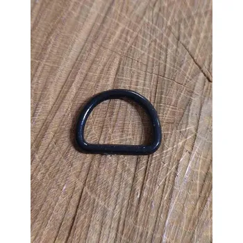 Plastový polokroužek šíře 20 mm barva černá