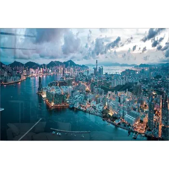 Skleněný obraz 70x50 cm Hongkong – Wallity ID_1556204