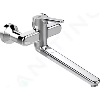 Vodovodní baterie Ideal Standard Ceraplus II Umyvadlová nástěnná baterie, ramínko 250 mm, rozteč 150 mm, chrom, BC113AA