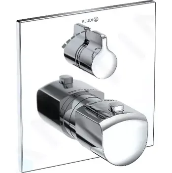Vodovodní baterie Kludi Ameo Termostatická sprchová baterie pod omítku, chrom, 418850575