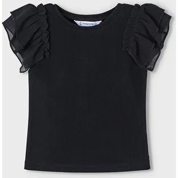 Dívčí tílko, triko Mayoral 3013 černé Rozměr: 134