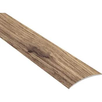 Podlahová lišta Profilteam přechodová lišta samolepící oblá 30x2700 Ořech Siena E922
