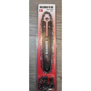 Pilová lišta Náhradní lišta K10020+6”+ 2. Řetězy (Sada 2ks řetězů a 1ks lišta na pily 6")