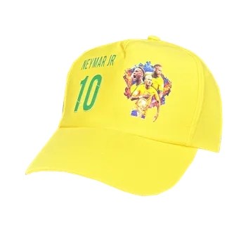 Kšiltovka Numberoplus Dětská kšiltovka Brazílie - Neymar JR10 Barva: Žlutá