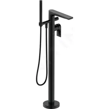 Vodovodní baterie Duravit Tulum Vanová baterie do podlahy, matná černá, TU5250000046