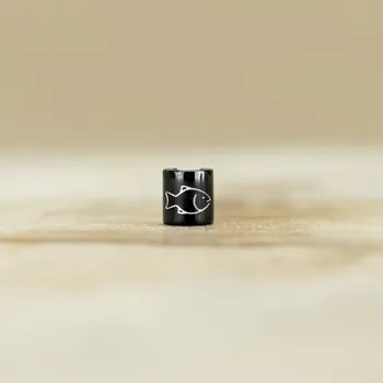 Dětské navlékací korálky Ryba Barva: Černá