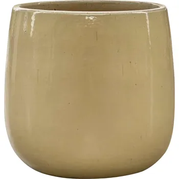 Květináč Balloon Pot Cream Ø 31 cm / V 31 cm