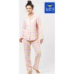 Key pyžamo dámské LNS 486 - vzor, S (Dámské pyžamo dlouhé)