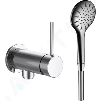 Vodovodní baterie Laufen Twinplus Slim Sprchová baterie pod omítku, s příslušenstvím, chrom, HF505455100000
