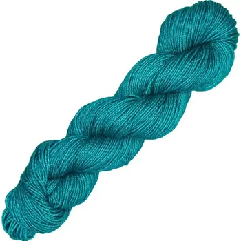 Příze Symfonie Yarns Luna SS3005 Tyrkys (Ručně barvená příze Luna 3005 Turquoise)