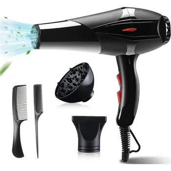 Elektrický kartáč na vlasy Aerbes Profesionální vysoušeč vlasů s difuzérem AB-J57