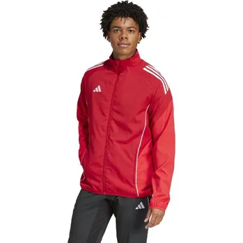 Pánská bunda Vycházková bunda Adidas TIRO 25 COMPETITION červená Velikost: L