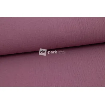 Gázovina - mušelín - mauve