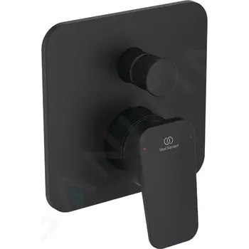 Vodovodní baterie Ideal Standard CeraPlan Baterie pod omítku, pro 2 spotřebiče, s tělesem, černá, BD259XG