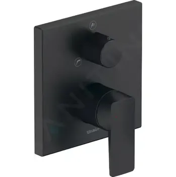 Vodovodní baterie Duravit Manhattan Baterie pod omítku, pro 2 spotřebiče, matná černá, MH5210012046