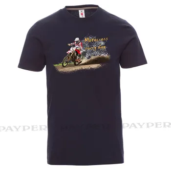 Pánské tričko payper Motocross 02 Barva: Navy modrá 08007, Velikost: XS