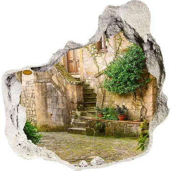 Fototapeta Fototapeta díra na zeď Italské uličky