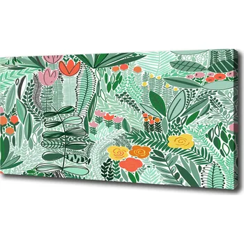 Obraz Foto obraz na plátně Květinový vzor