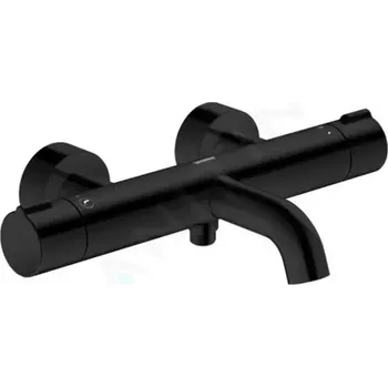 Vodovodní baterie Duravit C.1 Vanová termostatická baterie, matná černá, C15220000046