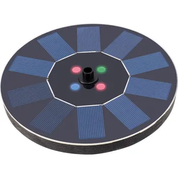 Venkovní osvětlení Kaemingk Venkovní fontána na solární pohon, plast, 16x3,5 cm, černá, KSD